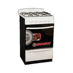 Cocina Aurora Argenta 4 Multigas 4 hornallas Blanco