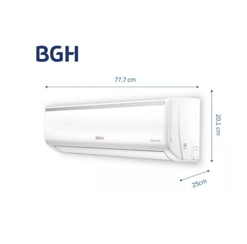 AIRE ACONDICIONADO SPLIT BGH 3450W F/C BS35WCCR - Imagen 3