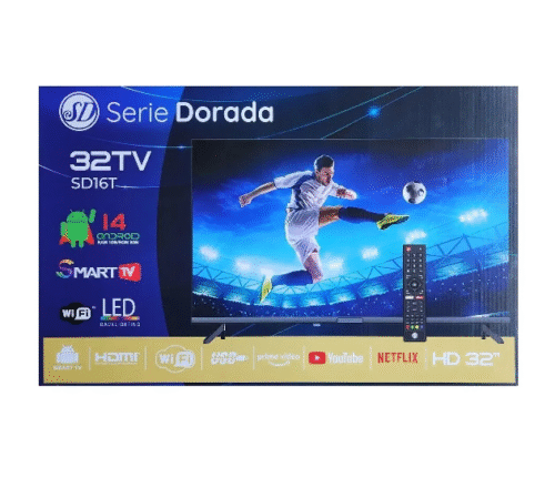 TV SERIE DORADA 32" SMART 32TV-SD16T