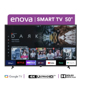 TV ENOVA 50"LED UHD 4K GOOGLE TE50UG10-TDF