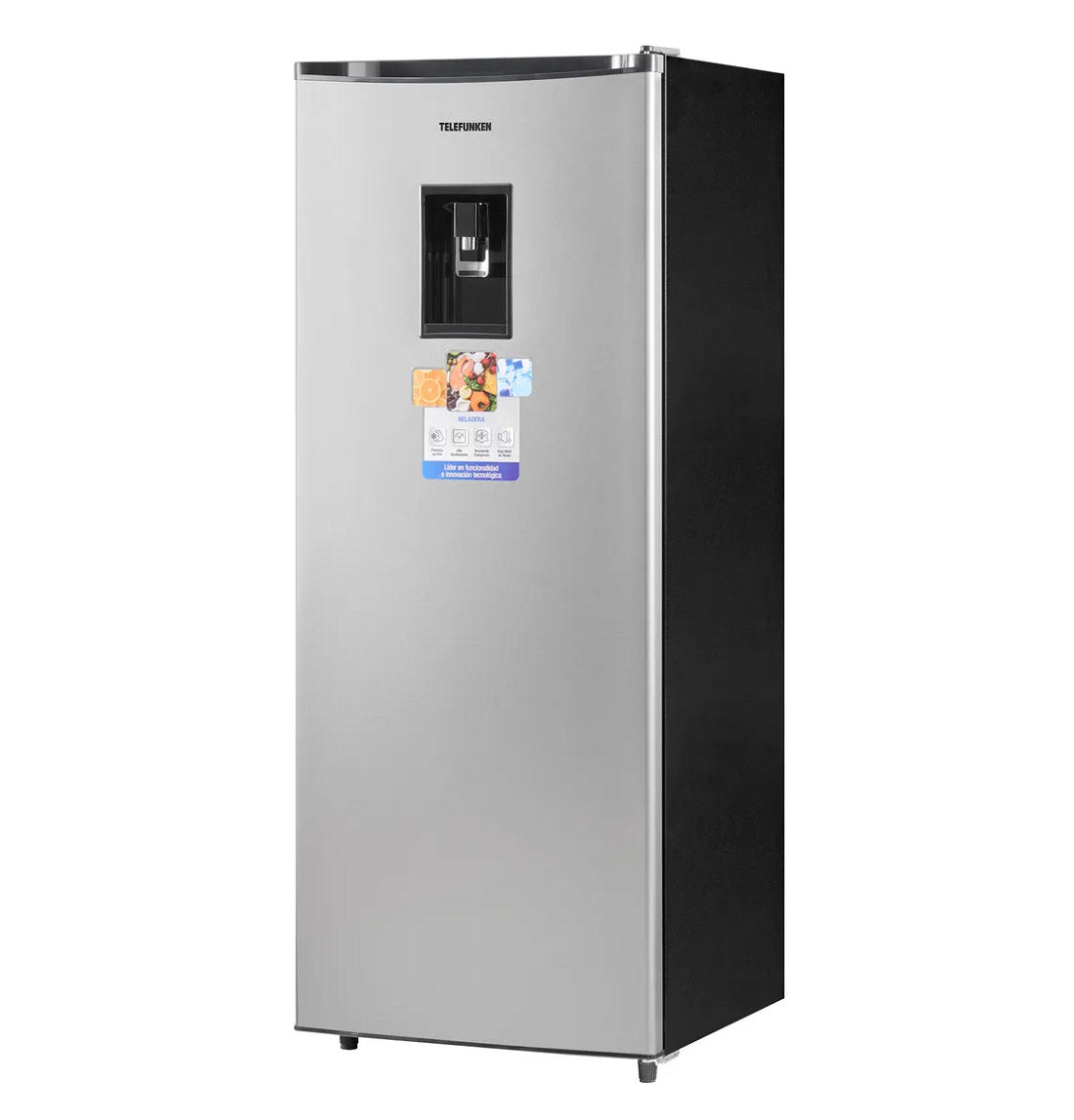 HELADERA TELEFUNKEN TFK-HD260HEL 1DOOR/DISP/FREEZ SILVER 260L - Imagen 2