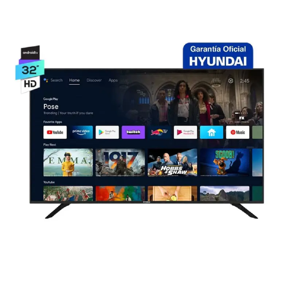 TV HYUNDAI 32" GOOGLE TV HYLD-32HD8A